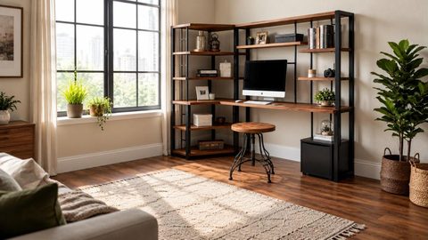 Угловой компьютерный стол LOFT - фото 4