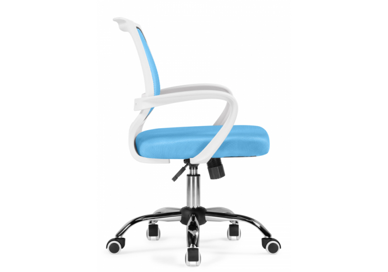 Компьютерное кресло Ergoplus blue / white (61x55x84)