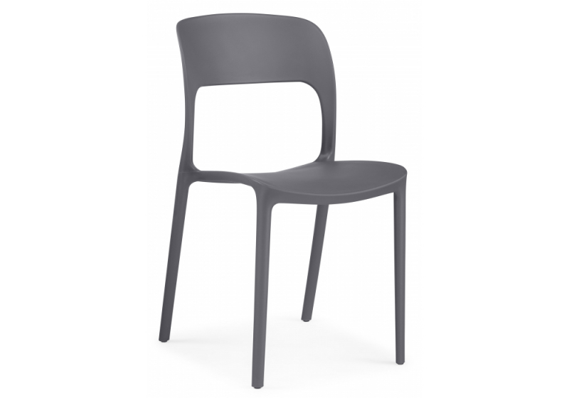 Пластиковый стул Эгри серый (45x57x83). 