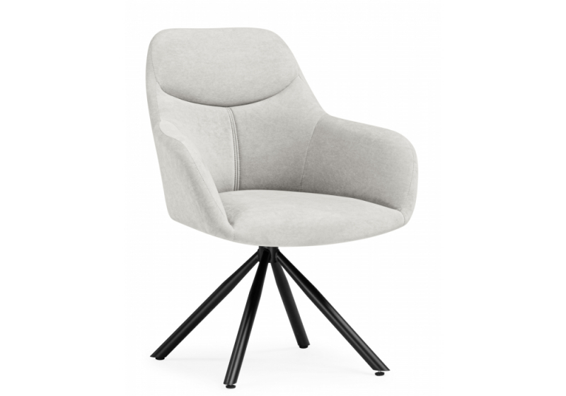 Стул на металлокаркасе Бартон 2 ткань мадера 2 / черный матовый (66x68x89). 